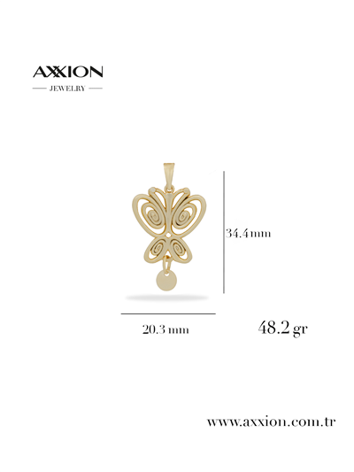 AXXION Kolye Ucu GOLD