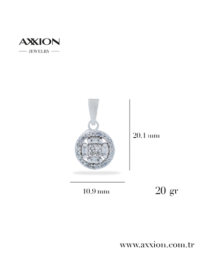 AXXION Kolye Ucu SILVER