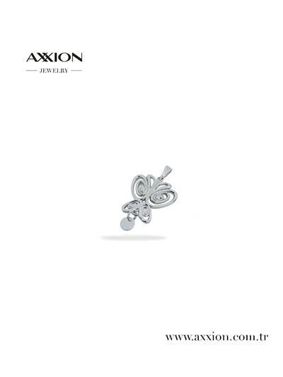 AXXION Kolye Ucu SILVER