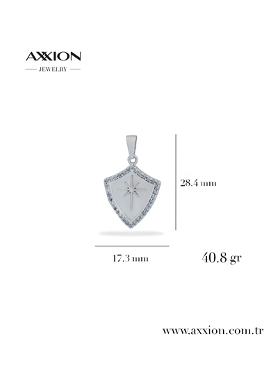 AXXION Kolye Ucu SILVER
