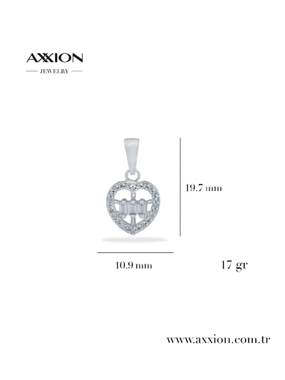 AXXION Kolye Ucu SILVER