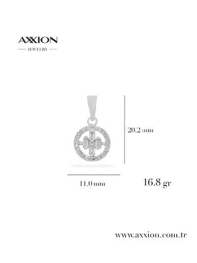 AXXION Kolye Ucu SILVER
