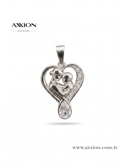 AXXION Kolye Ucu SILVER