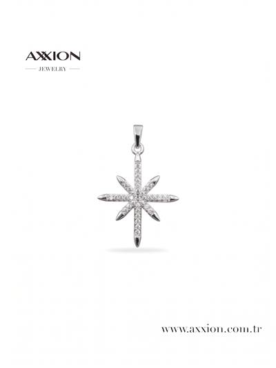 AXXION Kolye Ucu SILVER