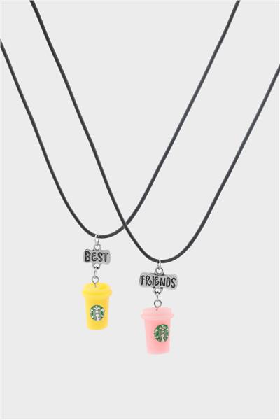 Best Friends Arkadaşlık Kolyesi 2li