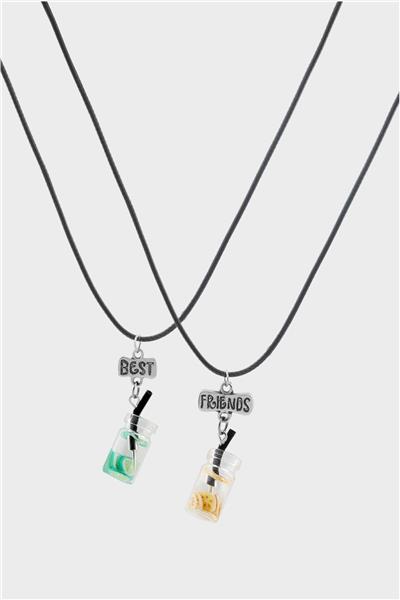 Best Friends Arkadaşlık Kolyesi 2li