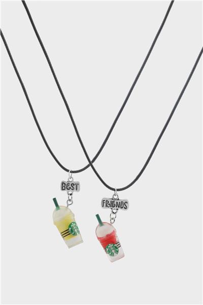 Best Friends Arkadaşlık Kolyesi 2li