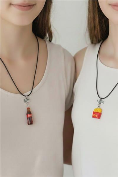 Best Friends Arkadaşlık Kolyesi 2li