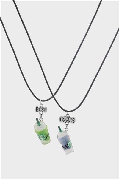 Best Friends Arkadaşlık Kolyesi 2li