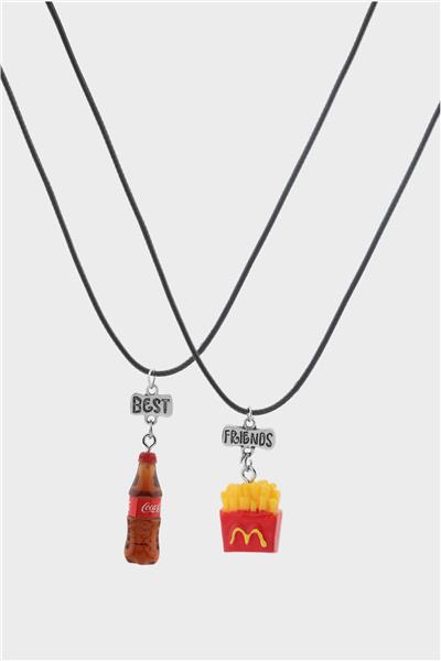 Best Friends Arkadaşlık Kolyesi 2li