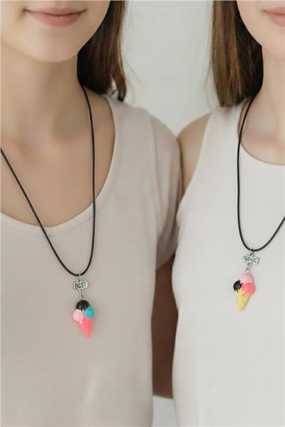 Best Friends Arkadaşlık Kolyesi 2li