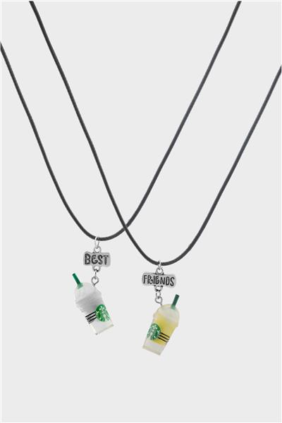 Best Friends Arkadaşlık Kolyesi 2li