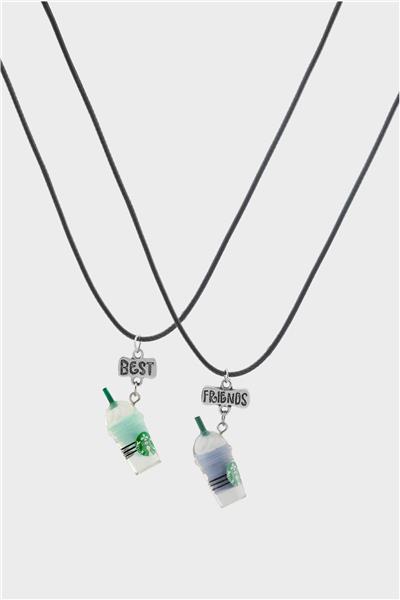 Best Friends Arkadaşlık Kolyesi 2li