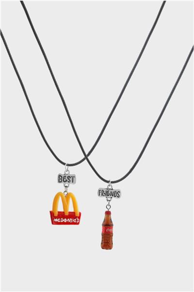 Best Friends Arkadaşlık Kolyesi 2li