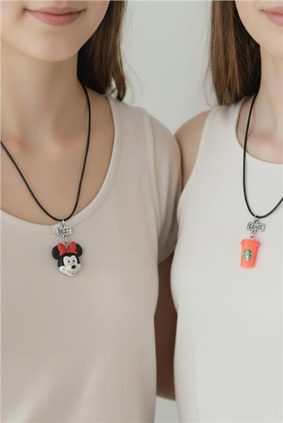 Best Friends Arkadaşlık Kolyesi 2li