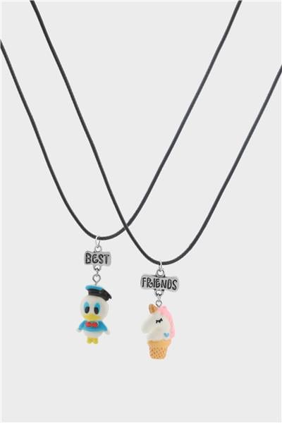 Best Friends Arkadaşlık Kolyesi 2li