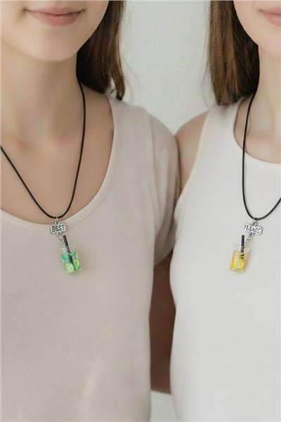 Best Friends Arkadaşlık Kolyesi 2li