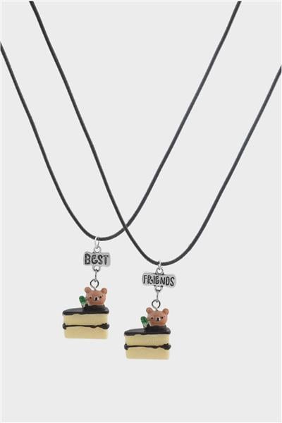 Best Friends Arkadaşlık Kolyesi 2li