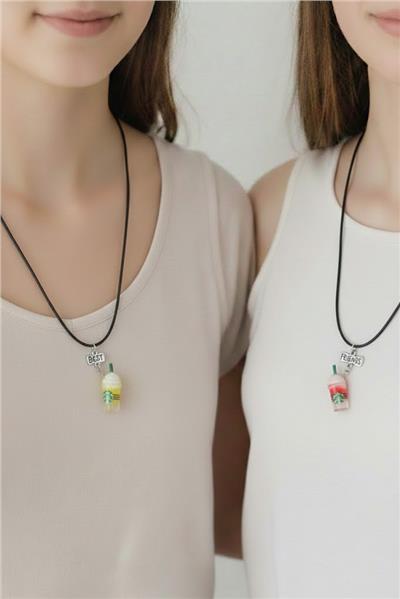 Best Friends Arkadaşlık Kolyesi 2li