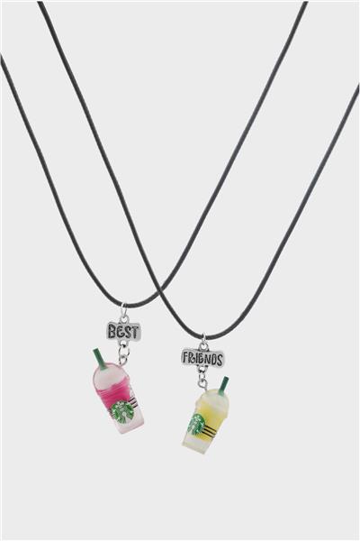 Best Friends Arkadaşlık Kolyesi 2li