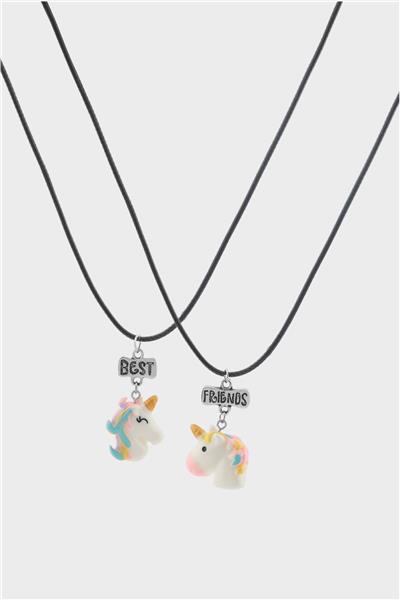 Best Friends Arkadaşlık Kolyesi 2li