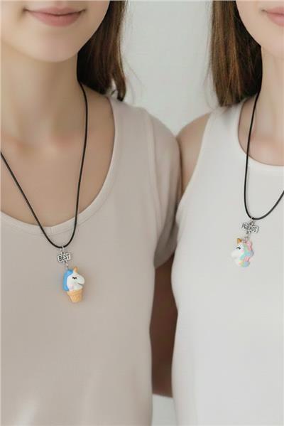 Best Friends Arkadaşlık Kolyesi 2li