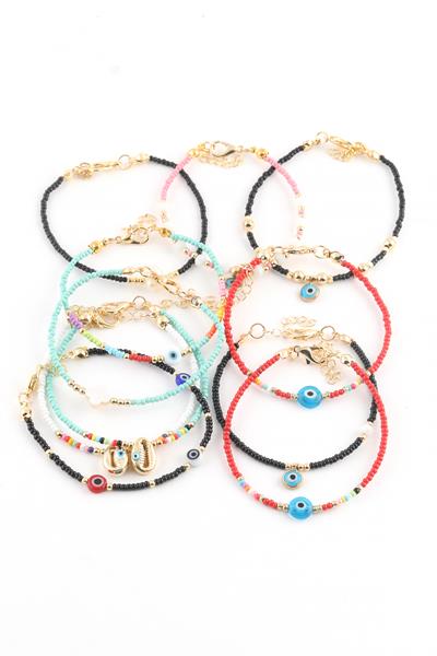 Boncuk Bileklik 10 lu