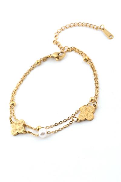 Çelik Bileklik Gold