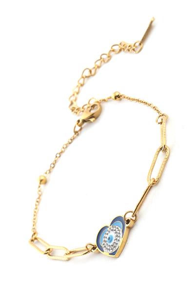 Çelik Bileklik Gold