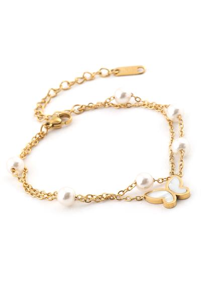 Çelik Bileklik Gold