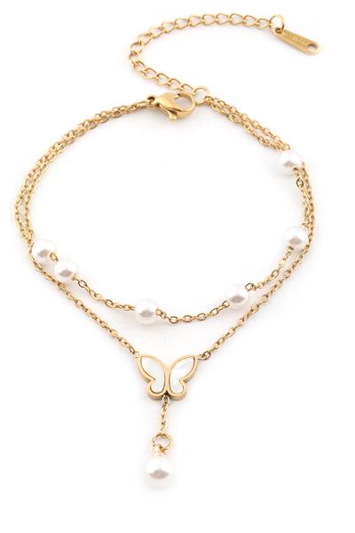 Çelik Bileklik Gold