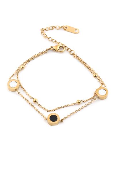 Çelik Bileklik Gold