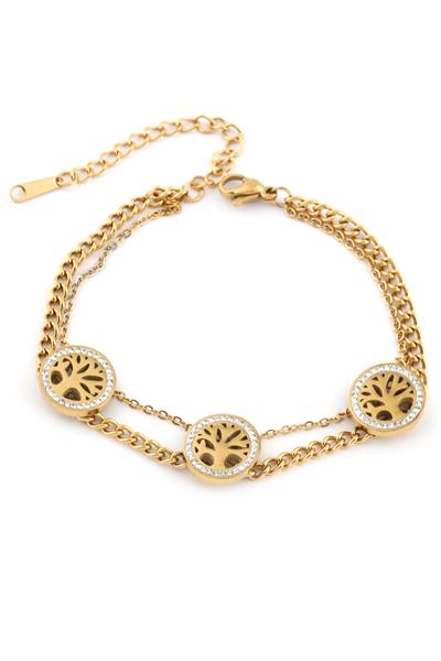 Çelik Bileklik GOLD