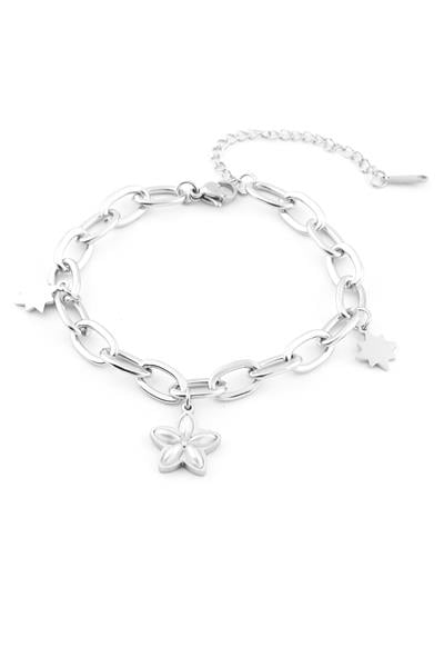 Çelik Bileklik Silver