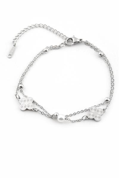 Çelik Bileklik Silver