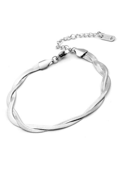 Çelik Bileklik Silver