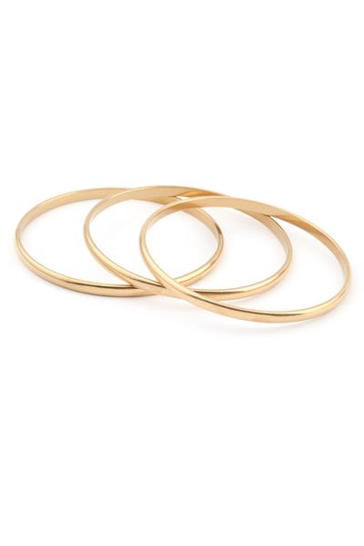 Çelik Bileklik Gold 65mm