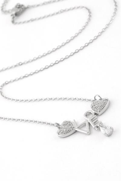 Çelik Kolye SILVER 45 cm