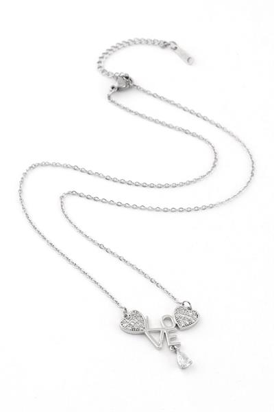 Çelik Kolye SILVER 45 cm