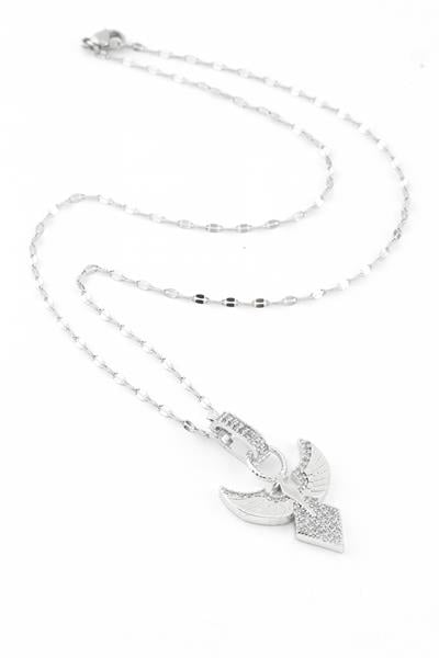 Çelik Kolye SILVER 45 cm