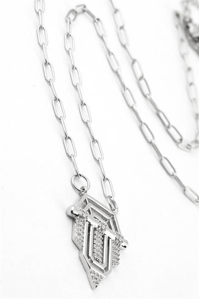 Çelik Kolye SILVER 45cm