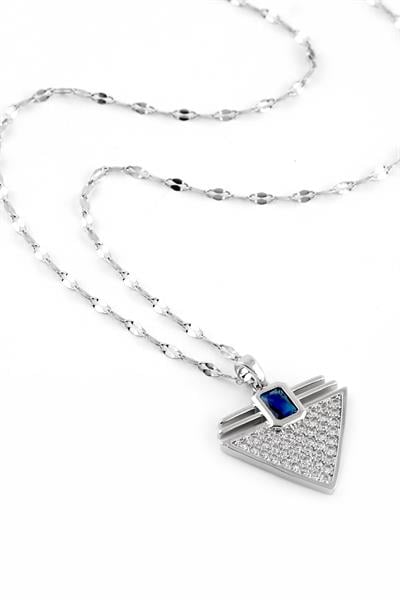 Çelik Kolye 45cm Silver