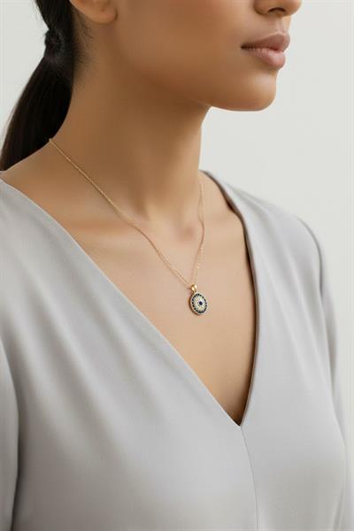 Çelik Kolye GOLD 45 cm