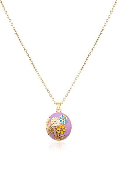 Çelik Kolye GOLD 45cm