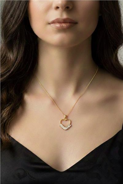 Çelik Kolye Gold 45cm