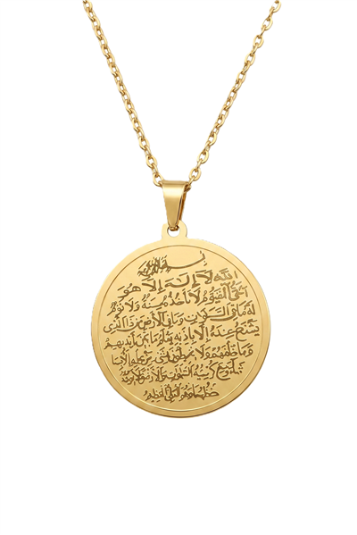 Çelik Kolye GOLD 45cm
