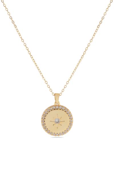 Çelik Kolye Gold 45cm