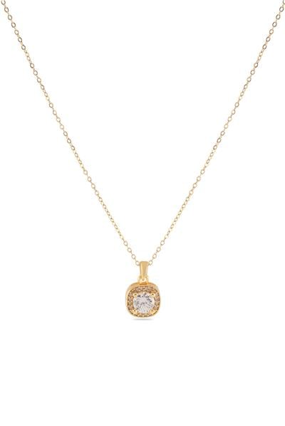 Çelik Kolye Gold 45cm