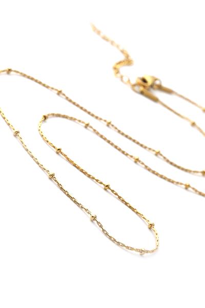 Çelik Kolye GOLD 45cm