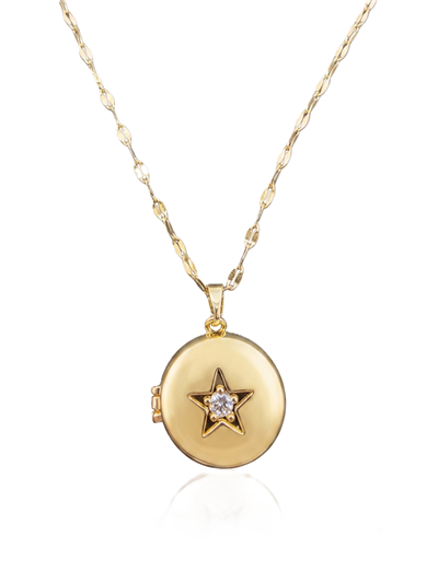 Çelik Kolye GOLD 45cm